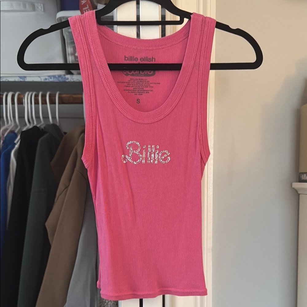 Billie Eilish x Barbie Pink Tank Top